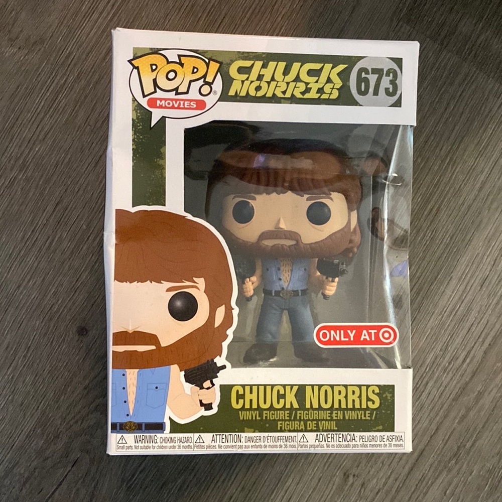 Funko POP! Movies Chuck Norris (Uzis) #673 Vinyl Figure